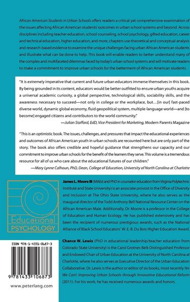 Produktbild: African American Students in Urban Schools