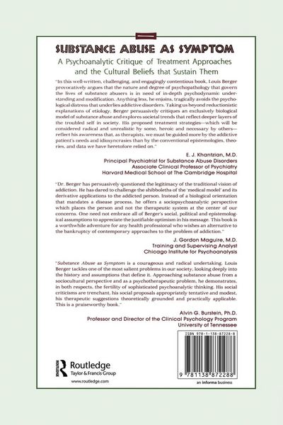 Produktbild: Substance Abuse as Symptom