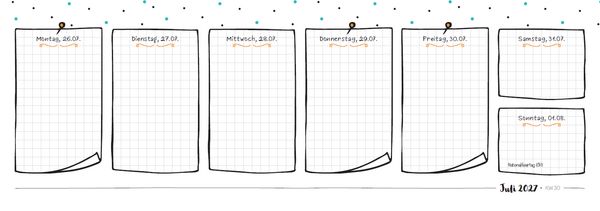 Produktbild: Der Kita-Tischkalender 2027/28