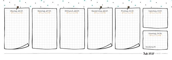 Produktbild: Der Kita-Tischkalender 2027/28