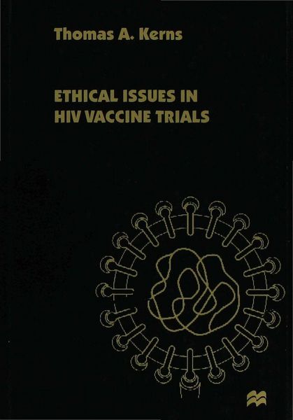 Produktbild: Ethical Issues in HIV Vaccine Trials