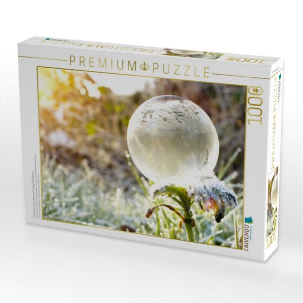 Produktbild: CALVENDO Puzzle Ein Motiv aus dem Kalender Frostige Seifenblasen | 1000 Teile Lege-Gr&ouml;&szlig;e 64x48cm Foto-Puzzle f&uuml;r gl&uuml;ckliche Stunden