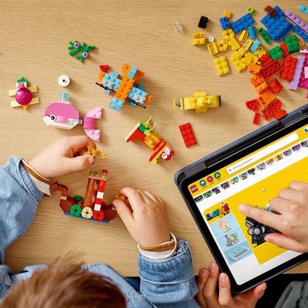 LEGO Classic 11018 Kreativer Meeresspaß, Box mit Bausteinen für Kinder\'  kaufen - Spielwaren | Konstruktionsspielzeug