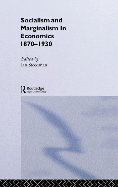 Produktbild: Socialism & Marginalism in Economics 1870 - 1930