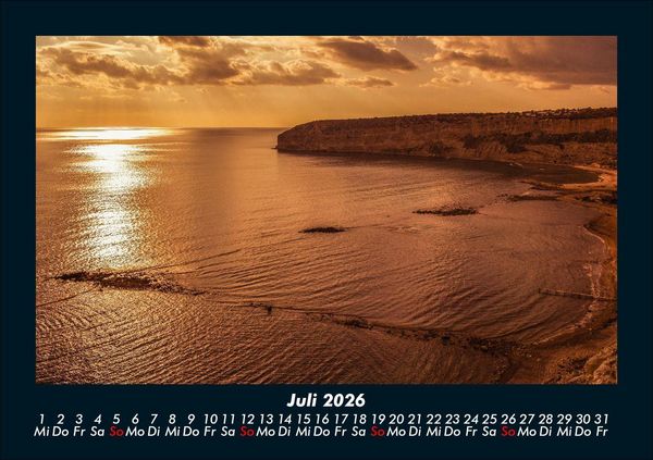 Produktbild: Landschaftskalender 2026 Fotokalender DIN A5