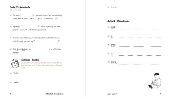 Produktbild: Talk To Me In Korean Workbook - Level 1