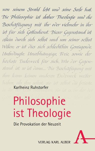 Produktbild: Philosophie ist Theologie