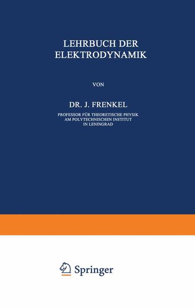 Produktbild: Allgemeine Mechanik der Elektrizit&auml;t
