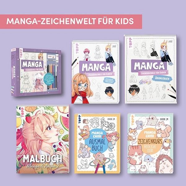 Produktbild: Kreativ-Set Manga Kids