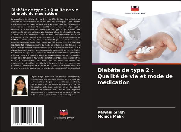 Produktbild: Diab&egrave;te de type 2 : Qualit&eacute; de vie et mode de m&eacute;dication