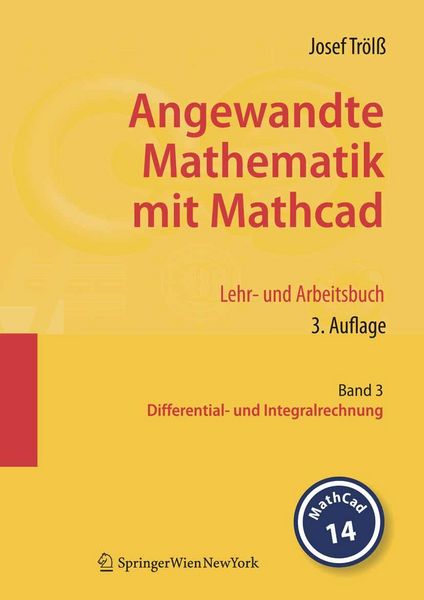 Produktbild: Angewandte Mathematik mit Mathcad. Lehr- und Arbeitsbuch