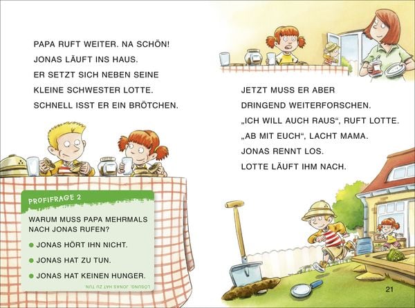 Produktbild: Duden Leseprofi &ndash; GROSSBUCHSTABEN: DAS GEHEIMNIS DER DINOSPUR, Erstes Lesen