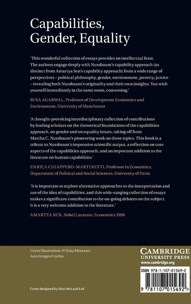 Produktbild: Capabilities, Gender, Equality