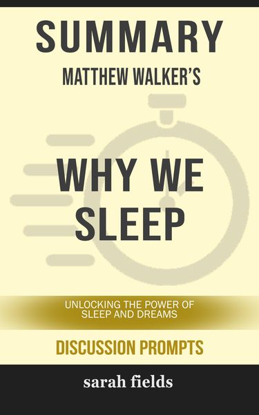 Produktbild: Summary: Matthew Walker's Why We Sleep