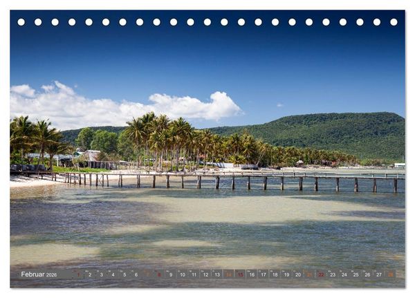 Produktbild: Vietnam, die sch&ouml;nsten Traumstr&auml;nde (Tischkalender 2026 DIN A5 quer), CALVENDO Monatskalender