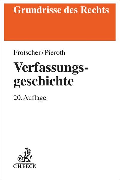 Produktbild: Verfassungsgeschichte