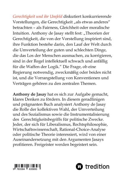 Produktbild: Gerechtigkeit und ihr Umfeld