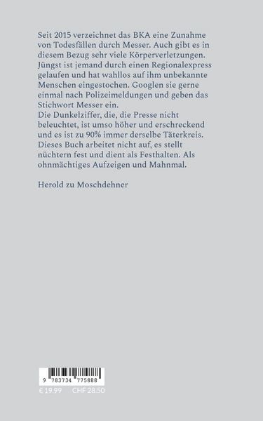 Produktbild: Deutschlands Messertote seit 2015
