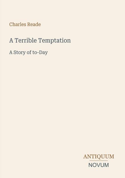 Produktbild: A Terrible Temptation