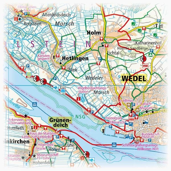 Produktbild: Hamburg und Umgebung 1:100 000