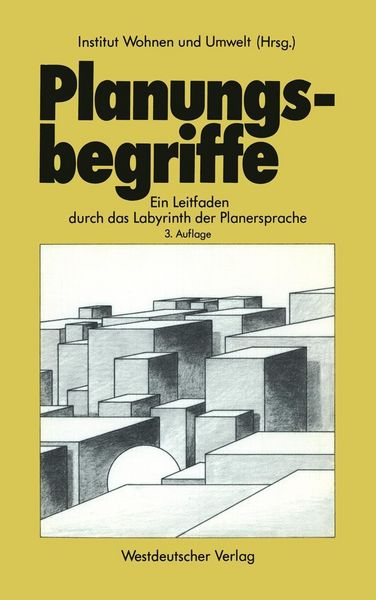 Produktbild: Planungsbegriffe