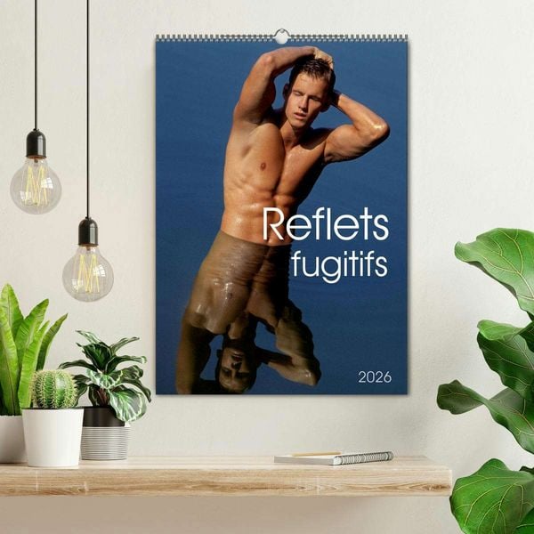 Produktbild: Reflets fugitifs (Calendrier mural 2026 DIN A2 horizontal), CALVENDO calendrier mensuel