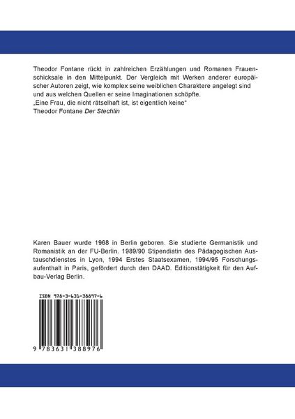 Produktbild: Fontanes Frauenfiguren