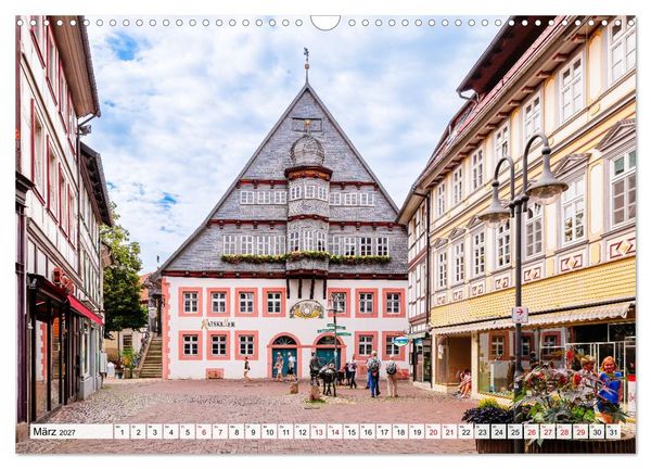 Produktbild: Ein Blick auf Osterode am Harz in Farbe (Wandkalender 2027 DIN A3 quer), CALVENDO Monatskalender