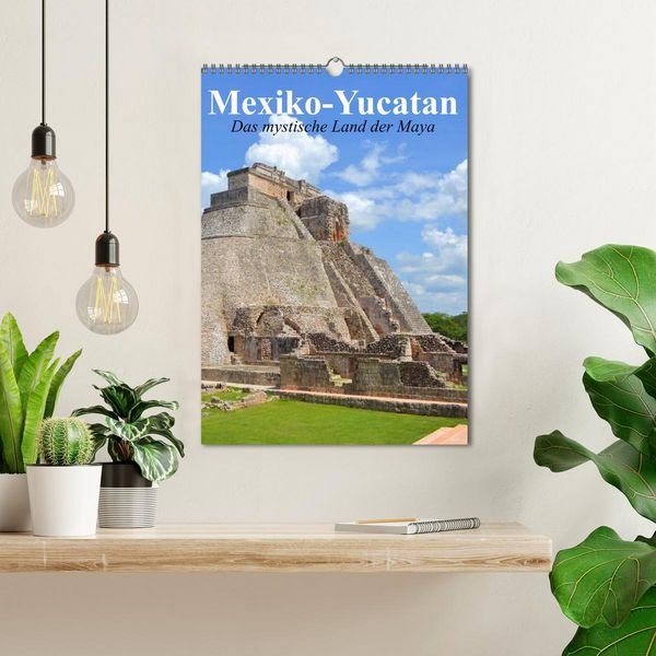 Produktbild: Das mystische Land der Maya. Mexiko-Yucatan (Wandkalender 2026 DIN A3 hoch), CALVENDO Monatskalender