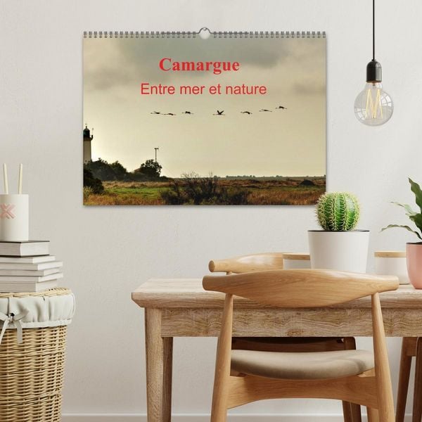Produktbild: Camargue Entre mer et nature (Calendrier mural 2026 DIN A3 vertical), CALVENDO calendrier mensuel