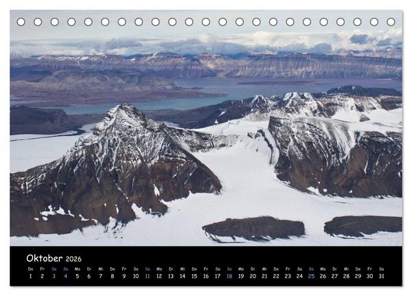 Produktbild: Spitzbergen (Tischkalender 2026 DIN A5 quer), CALVENDO Monatskalender