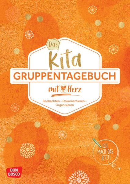 Produktbild: Das Kita-Gruppentagebuch (DIN A 4, Variante "Orange")