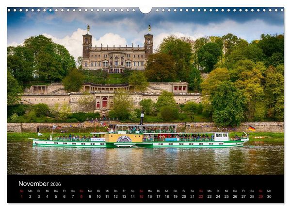 Produktbild: Schaufelraddampfer (Wandkalender 2026 DIN A3 quer), CALVENDO Monatskalender