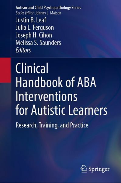 Produktbild: Clinical Handbook of ABA Interventions for Autistic Learners