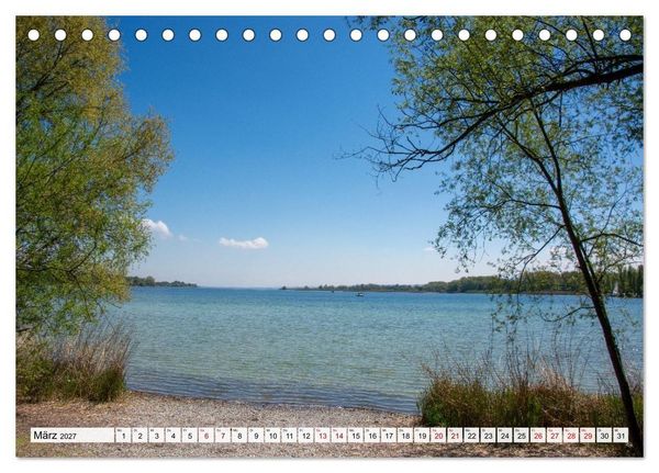 Produktbild: Zeit zum Atmen - im Einklang mit der Natur (Tischkalender 2027 DIN A5 quer), CALVENDO Monatskalender