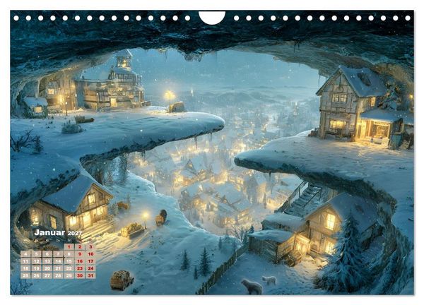 Produktbild: Below (Wandkalender 2027 DIN A4 quer), CALVENDO Monatskalender