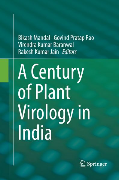Produktbild: A Century of Plant Virology in India