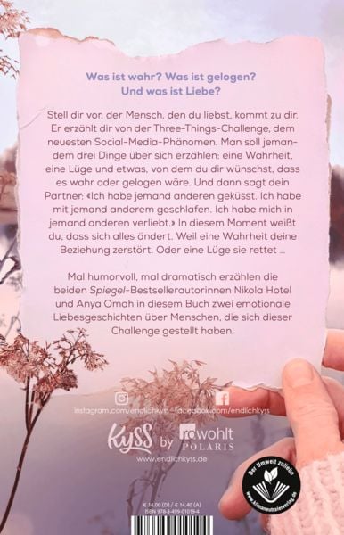 Produktbild: Because It's True &minus; Tausend Gef&uuml;hle und ein einziger Kuss