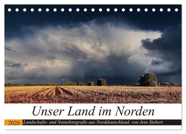 Produktbild: Unser Land im Norden (Tischkalender 2026 DIN A5 quer), CALVENDO Monatskalender