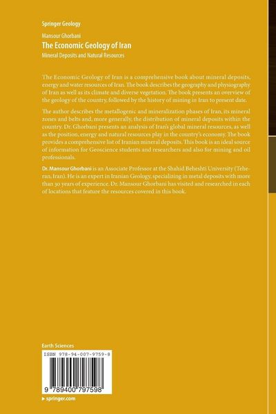 Produktbild: The Economic Geology of Iran