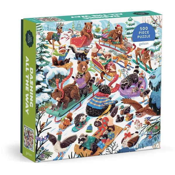 Produktbild: Dashing All the Way 500 Piece Puzzle