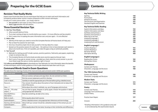Produktbild: AQA GCSE 9-1 English Language and Literature Complete Revision & Practice