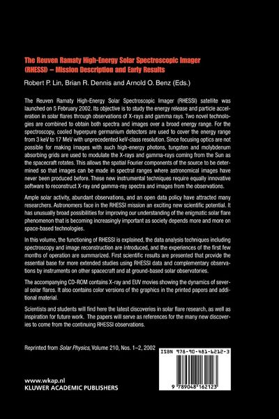 Produktbild: The Reuven Ramaty High Energy Solar Spectroscopic Imager (RHESSI) - Mission Description and Early Results