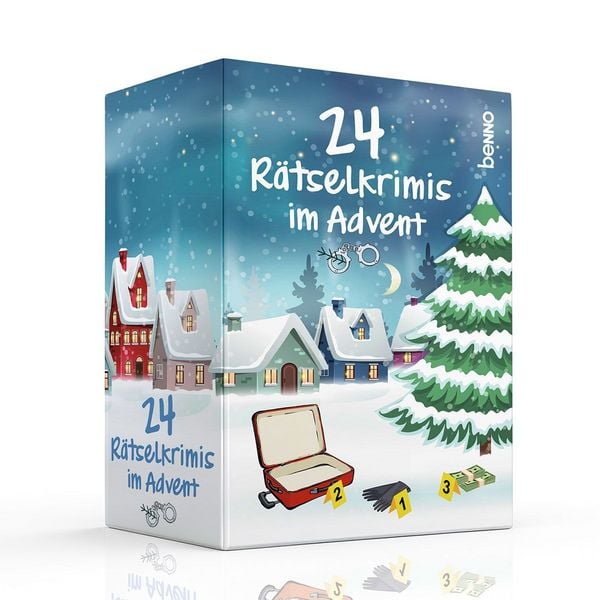 Produktbild: 24 R&auml;tselkrimis im Advent
