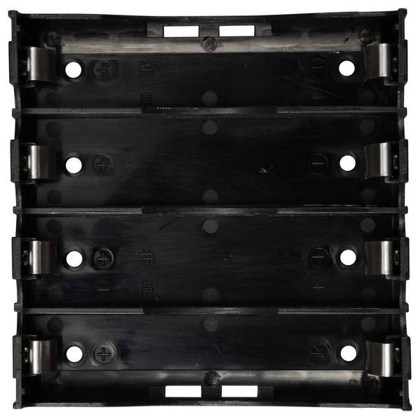 Produktbild: TRU COMPONENTS TC-13220720 Batteriehalter 4x 18650 Kontaktpole (L x B x H) 78 x 79 x 21mm