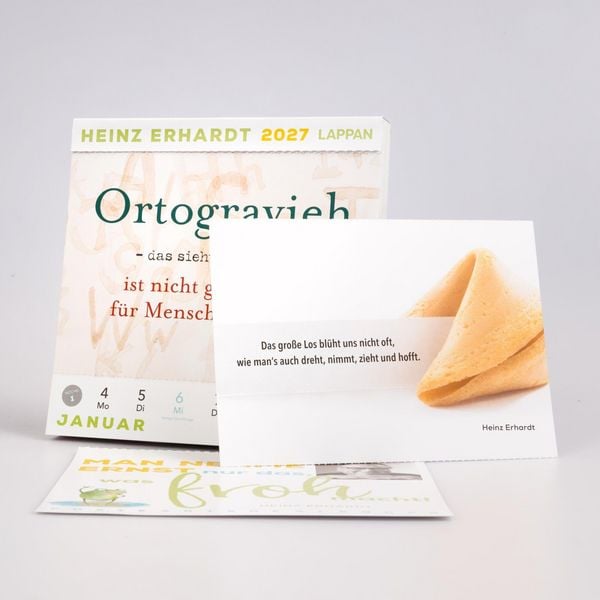 Produktbild: Heinz Erhardt: Postkartenkalender 2027
