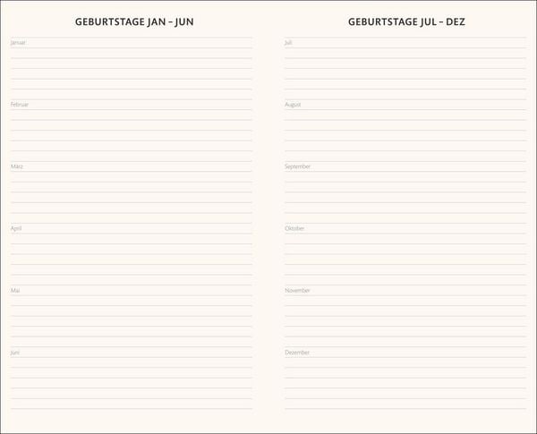 Produktbild: Kombitimer schwarz mittel 2027