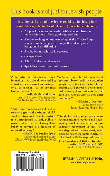 Produktbild: Twelve Jewish Steps to Recovery (2nd Edition)
