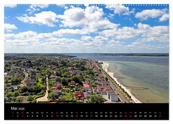 Produktbild: Malerische Kieler F&ouml;rde (hochwertiger Premium Wandkalender 2026 DIN A2 quer), Kunstdruck in Hochglanz