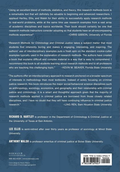 Produktbild: Research Methods for Criminology and Criminal Justice